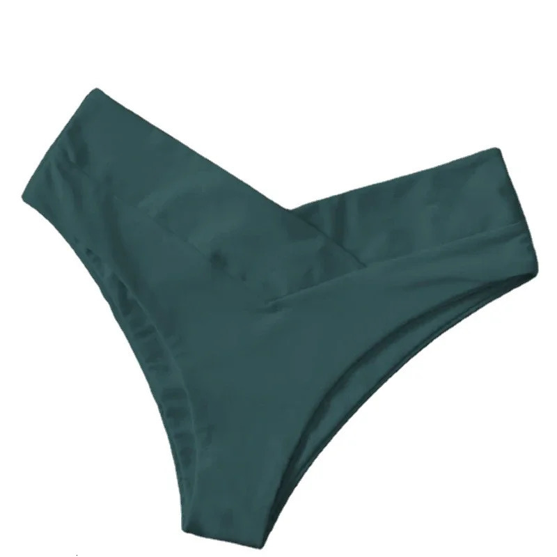 est Sexy Swimwear Women Briefs Bikini Bottom Brazilian Thong Swimsuit Classic Cut Bottoms Biquini Swim Short Ladies 250222