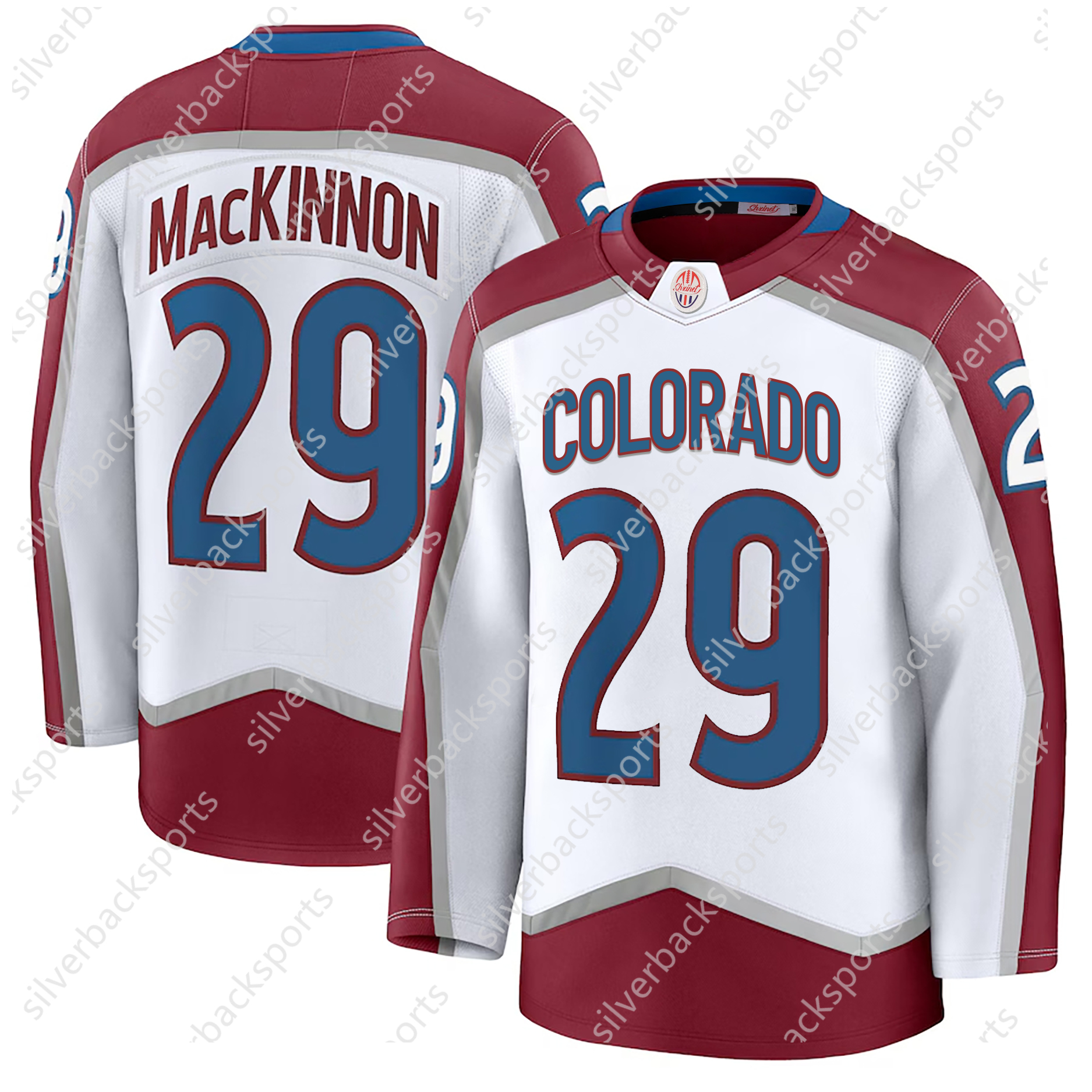 MacKinnon Custom Mens/Youth/Women Hockey Jeresys Makar Girard Rantanen Landeskog Stitched Any Name Any Number 2025 New Jersey