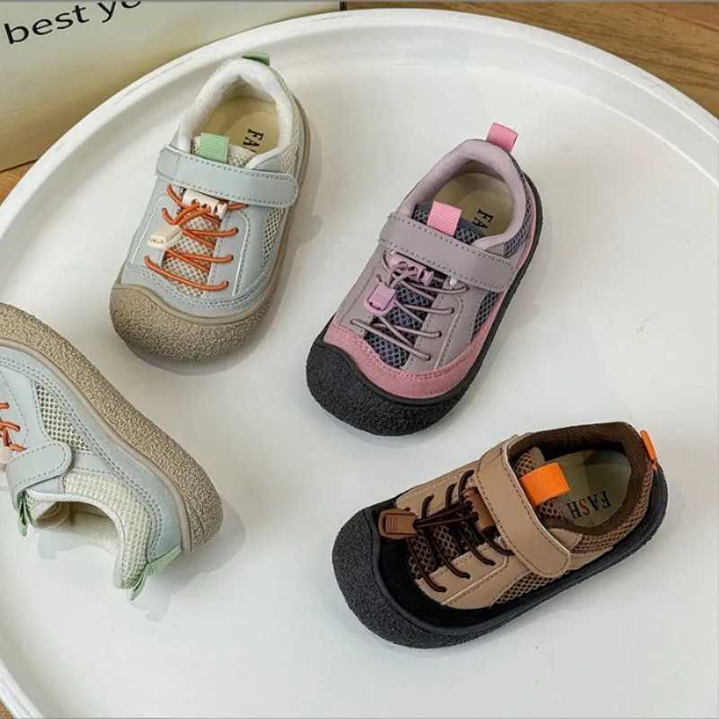 Genuine leather boys sports shoes 2025 autumn new project girls outdoor shoes casual shoes soft soled baby shoes single shoes X250409