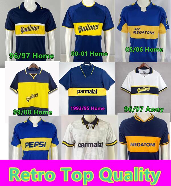 81 84 95 96 99 00 01 02 03 04 05 06 Boca Juniors CAVANI Soccer Jerseys MARADONA BENEDETTO MARCOS ROJO CARLITOS DE ROSSI TEVEZ SALVIO BARCO JANSON MEDINA football
