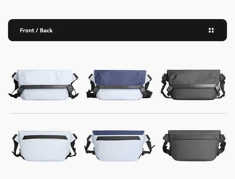 Mark Ryden function crossbody bag male shoulder handheld personality large capacity tide messenger computer bag Z250225