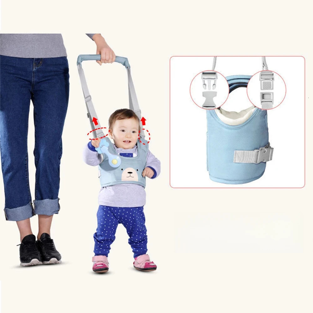 Baby Toddler Harness Walk Learning Assistant Child Learn Walking Belt Portable Infantil Anti-fall Safety Rope Kids Walk Dual-use 250224