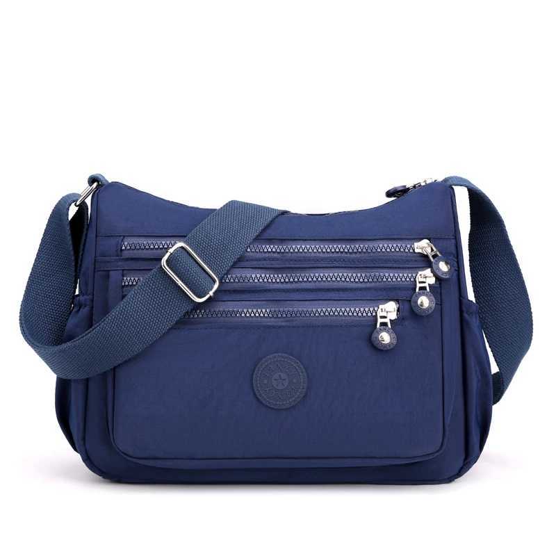 Shoulder bag cross body bag womens messenger bag waterproof nylon womens handbag Z250225