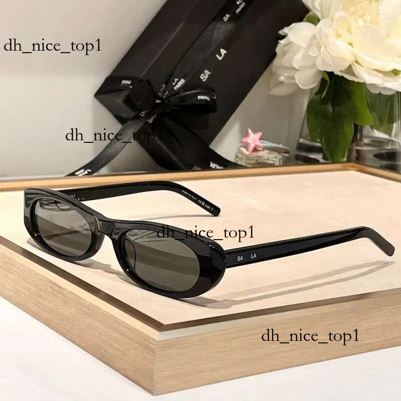 luxury Designer saint laurent sunglasses Spicy girl style sunglasses Travel Glasses trend all saintss glasses Beach shading UV protection polarized glasses 58c