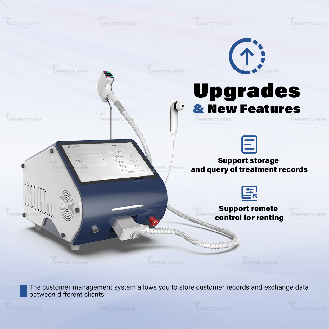 Remote control system 808 diode laser beauty machine laser diode fast painless hair removal User manual