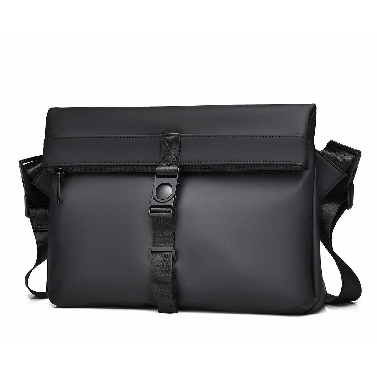 Mens cross body bag waterproof Oxford cloth mens daily commuting shoulder bag youth lightweight travel bag Z250225