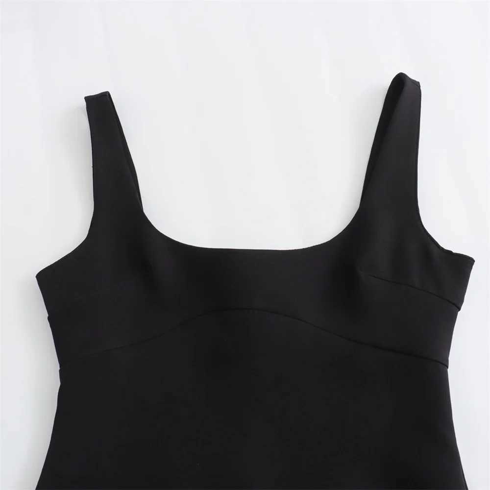 2024 RARF Summer New Womens European and American Fashion Sweet and Spicy Pure Desire Style Simple Slimming Short DressXJ250224