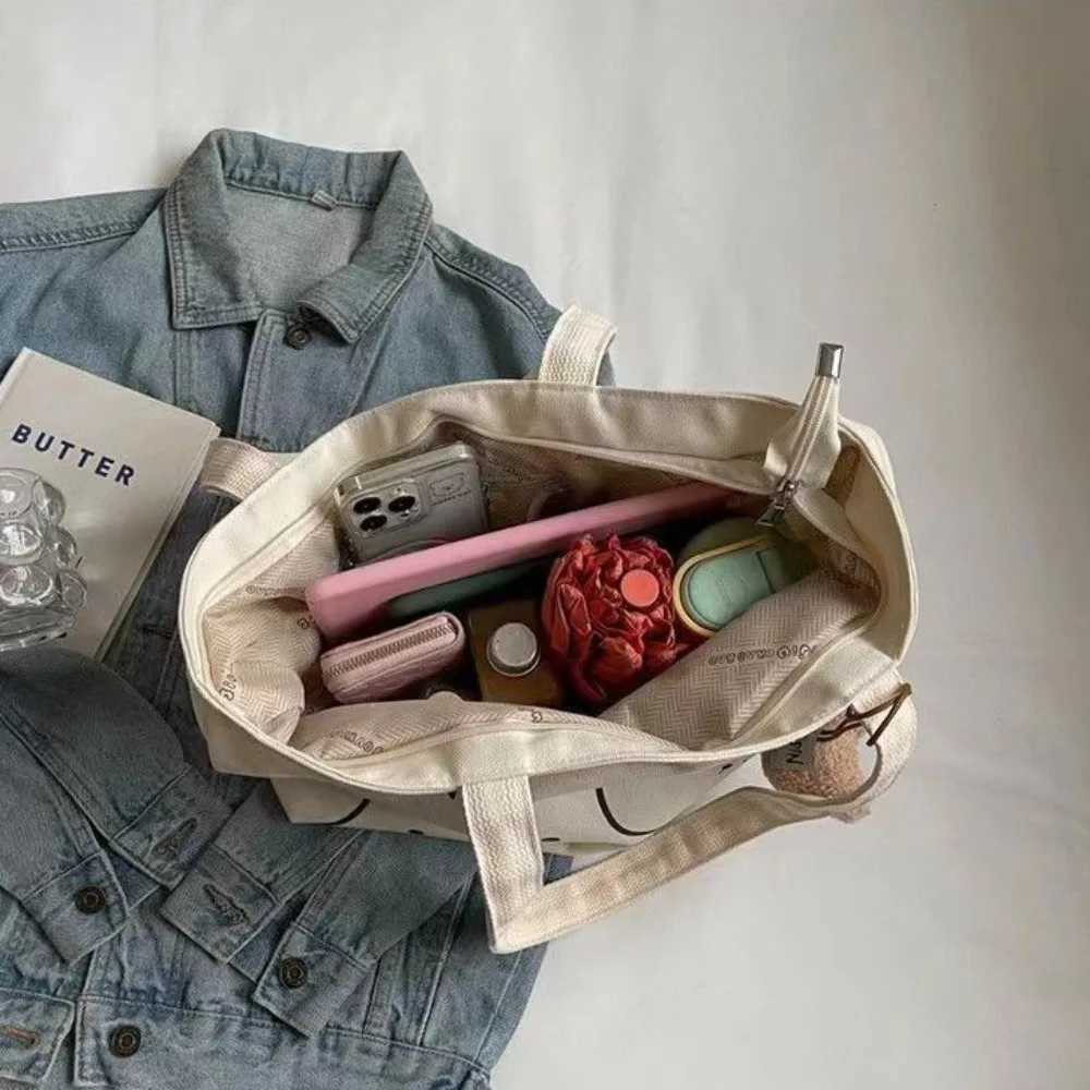 Home>Products>Cartoon Bear Canvas Shoulder Bag>Large Capacity Handbag Z250224