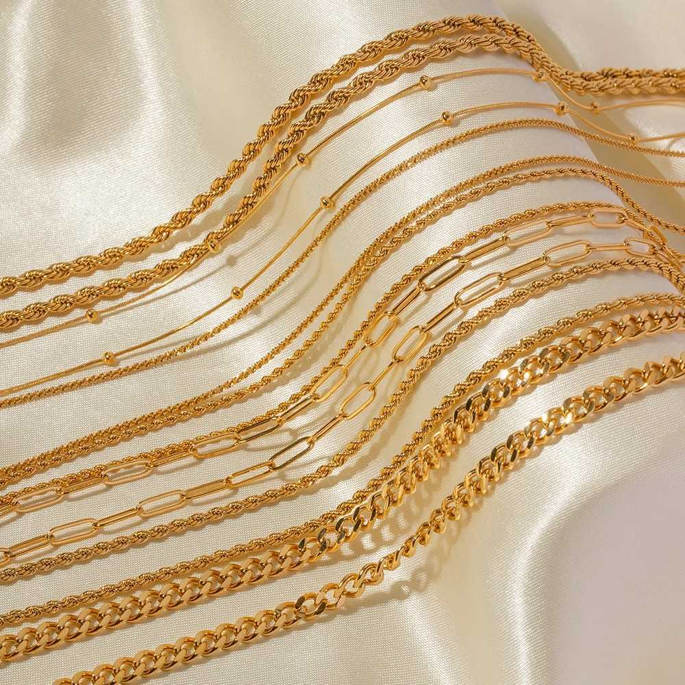 Youthway Stainss Steel Simp Various Rope Belly Chain Multilayer Waist Chain Summer Charm Sexy Accories Rave Body JewelryXJ250224