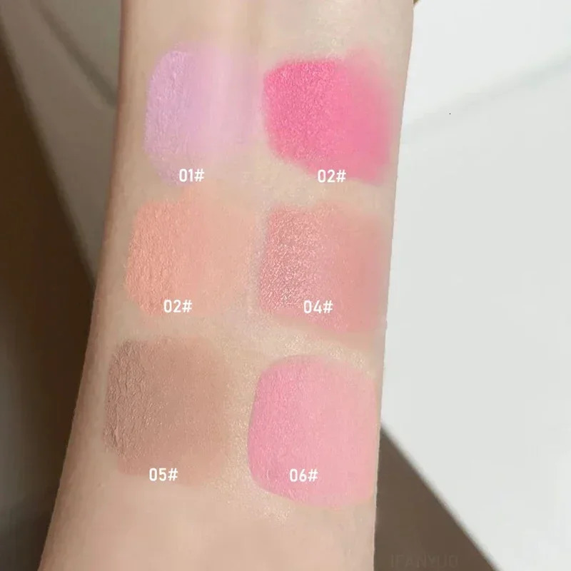 Blush Eyeshadow Pencil Cheek Eyes Base Contour Tint Blush Stick Korea Sweet Face Makeup Pink Peach Rouge Cream Pen Cosmetic 250224