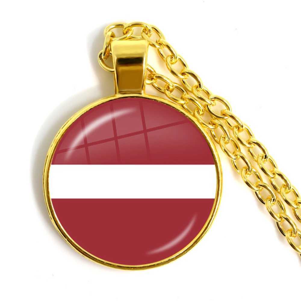 Malta Zambia Zimbabwe Latvia Armenia Azerbaijan Saudi Arabia UAE Morocco National Flag Cabochon Pendant Necklace Jewelry X250224