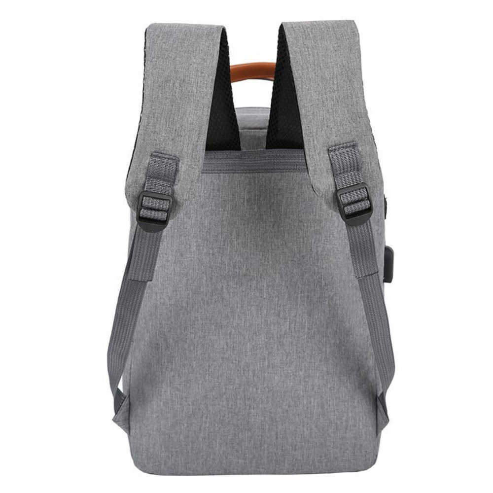 New Mens Backpack Large Capacity Business Computer Backpack Three Piece Set Multifunctional Junior High School Student Backpack Day Backpack Travel Ba