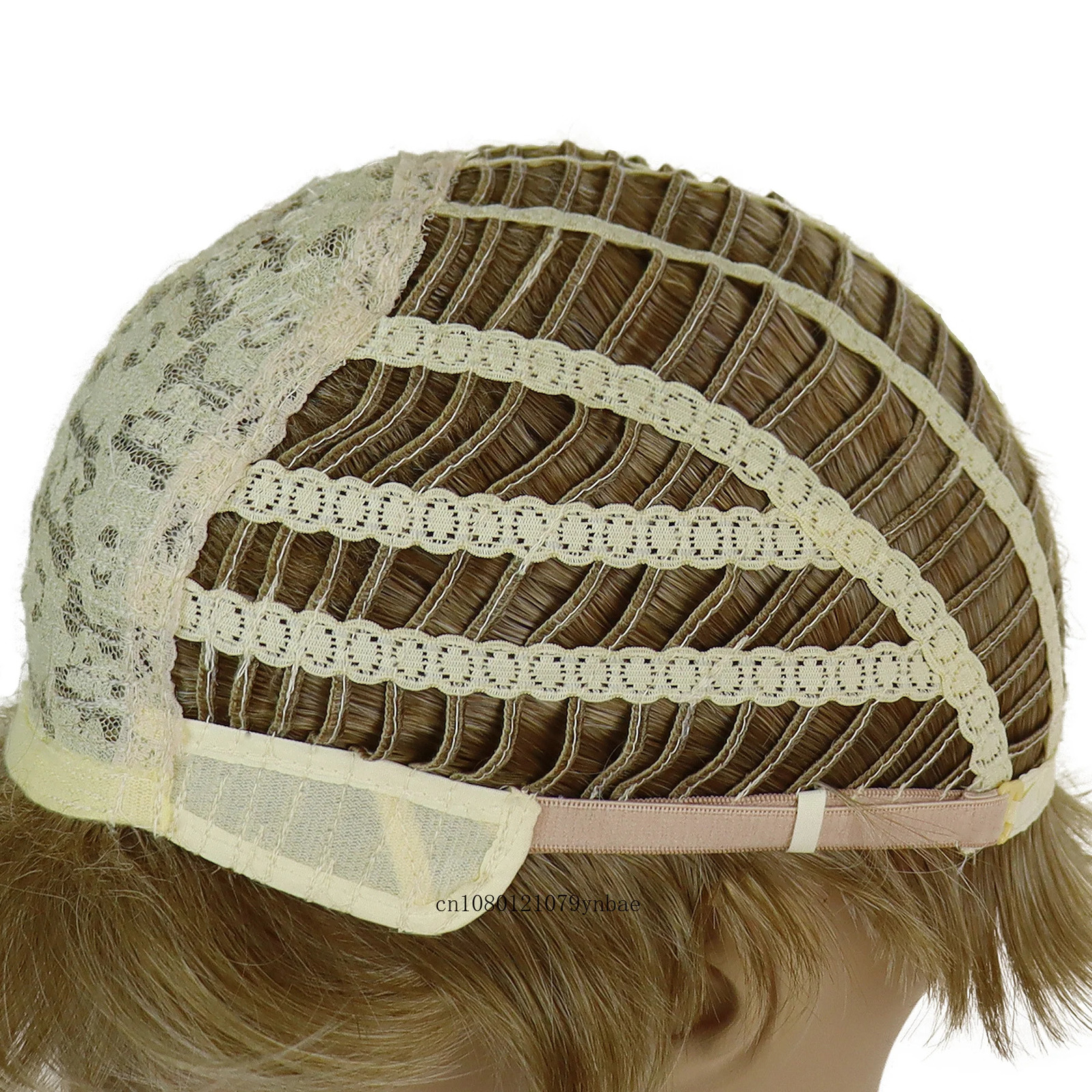 Mix Blonde Wigs for Men Synthetic Hair Short Straight Wigs Male Guys Natural Looking Daily Cosplay Party Casual Heat Resistant 250224