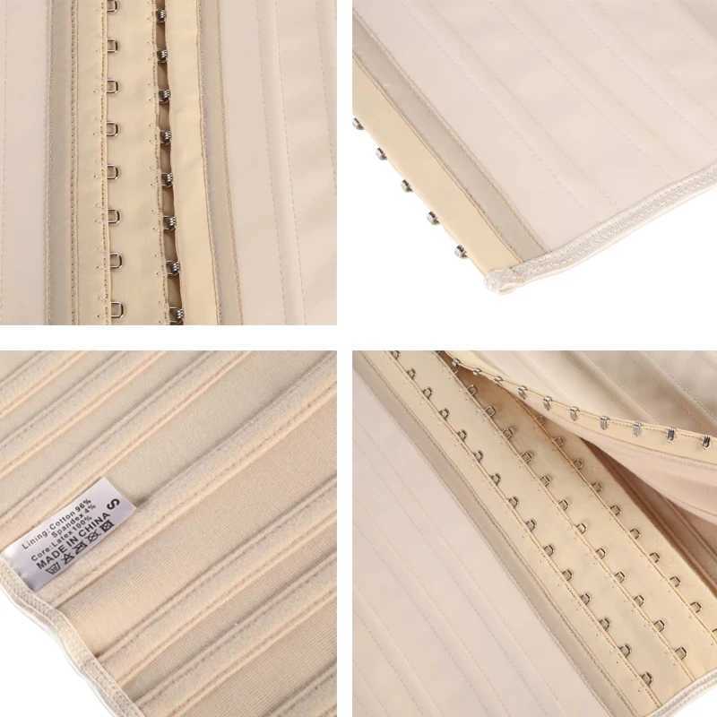 New Arrival MUKATU latex waist trainer tight corset ultra-thin abdominal belt shapeshifter styling belt 25 steel bone waist hair clip Amincissante Z25