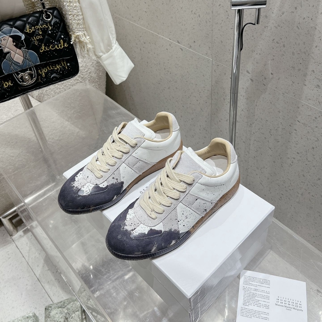 mason mahara shoes Sneakers Designer Shoes Margelass Gats Women Running Shoes Replicate Suede Mm6 Woman Men Sneaker Flat Foam Trainer Outdoor Shoes 755