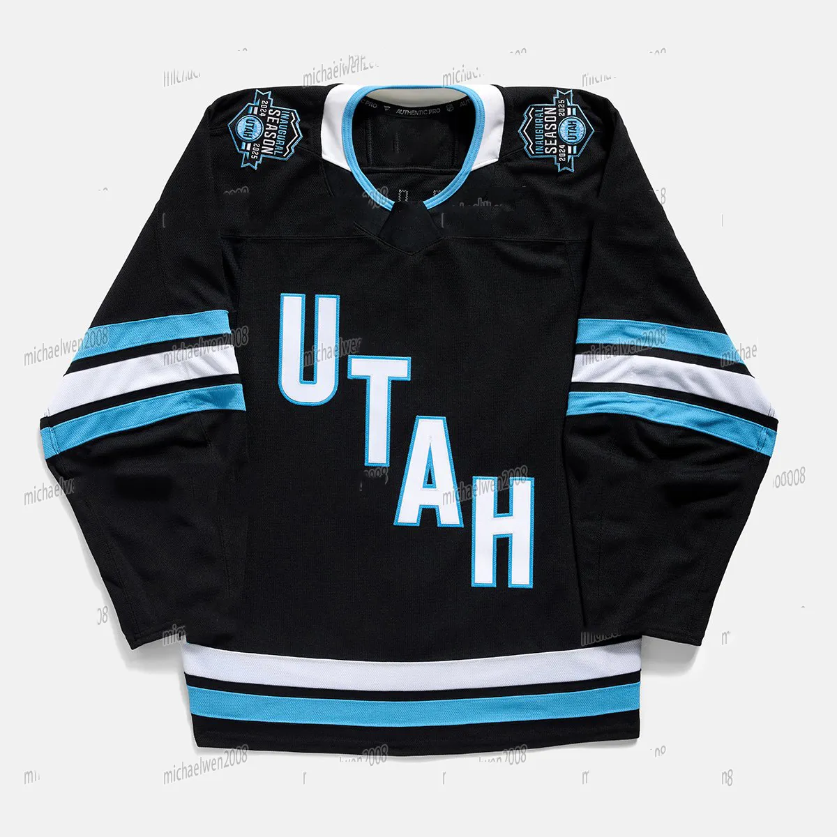 Jersey 2024-25 Inaugural Season Patch Keller Guenther Cooley O'Brien chmaltz Sergachev Doan Kerfoot McBain Crouse Yamamoto Ingram Custom Hockey J