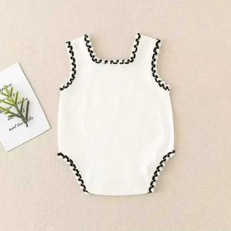 Summer Newborn Baby Girl Clothes Cute Flower Suspenders Rompers Toddler Girls Kawaii Jumpsuit Baby Onesie Bodysuit 0-3y X250224