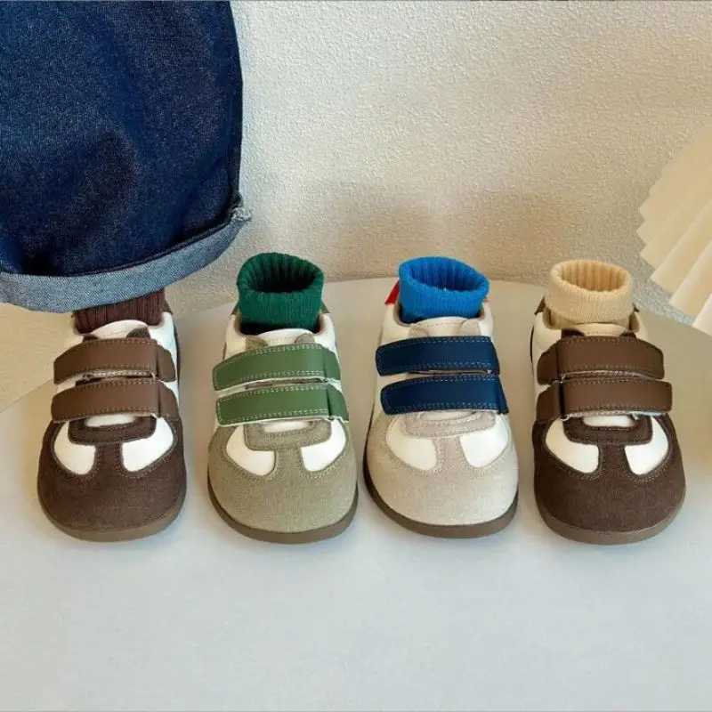 2024 New Childrens Casual Shoes Spring and Autumn Baby Sports Shoes Childrens Soft soled Childrens Shoes X250224