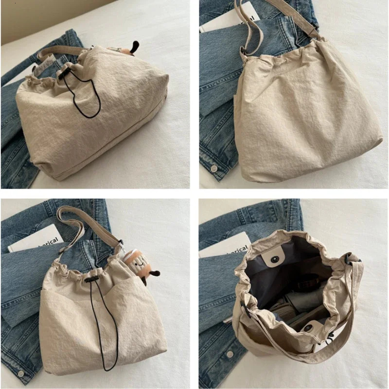 New Large Capacity Versatile Shoulder Bag for Womens Summer Popular Lightweight Shoulder Crossbody Bag Minimalist Tote Handbag R250311