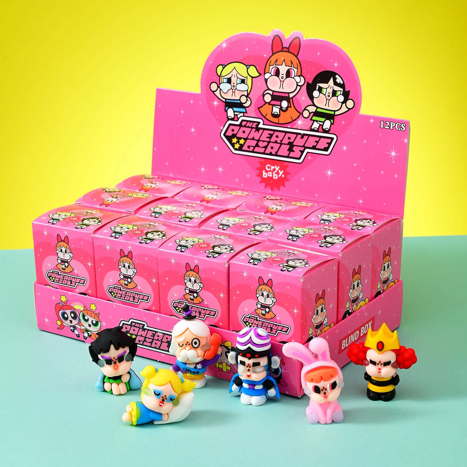New 12/Box Flying Girl Police Labb Cloth Blind Box Doll Ornament Childrens Gift Free shipping