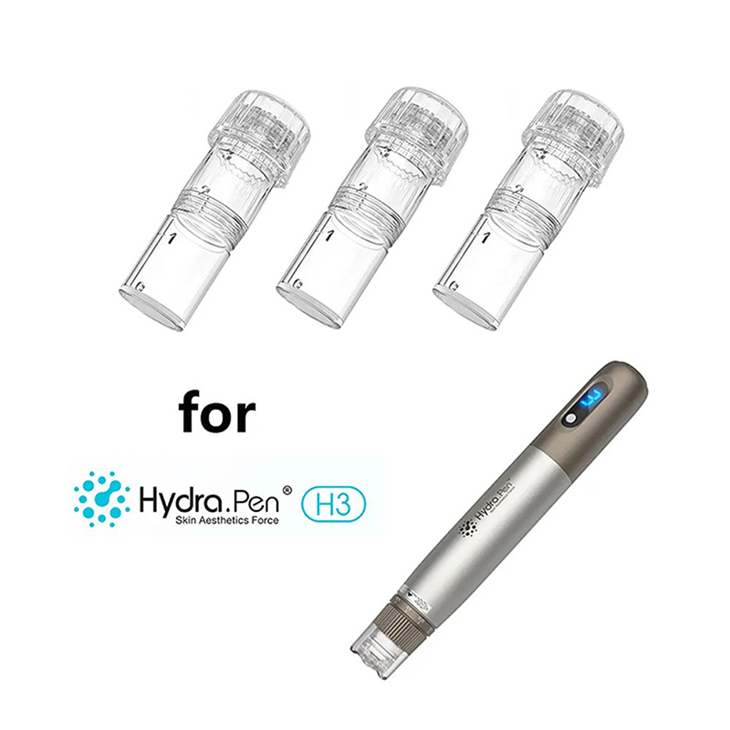Hydra Pen H3 H5 Needle Cartridge Original Hydra.Pen Replacement Part Microneedling Needles 50Pcs 12Pins 24Pin 36 Pins Nano-HR HS Nano Round Dermapen H