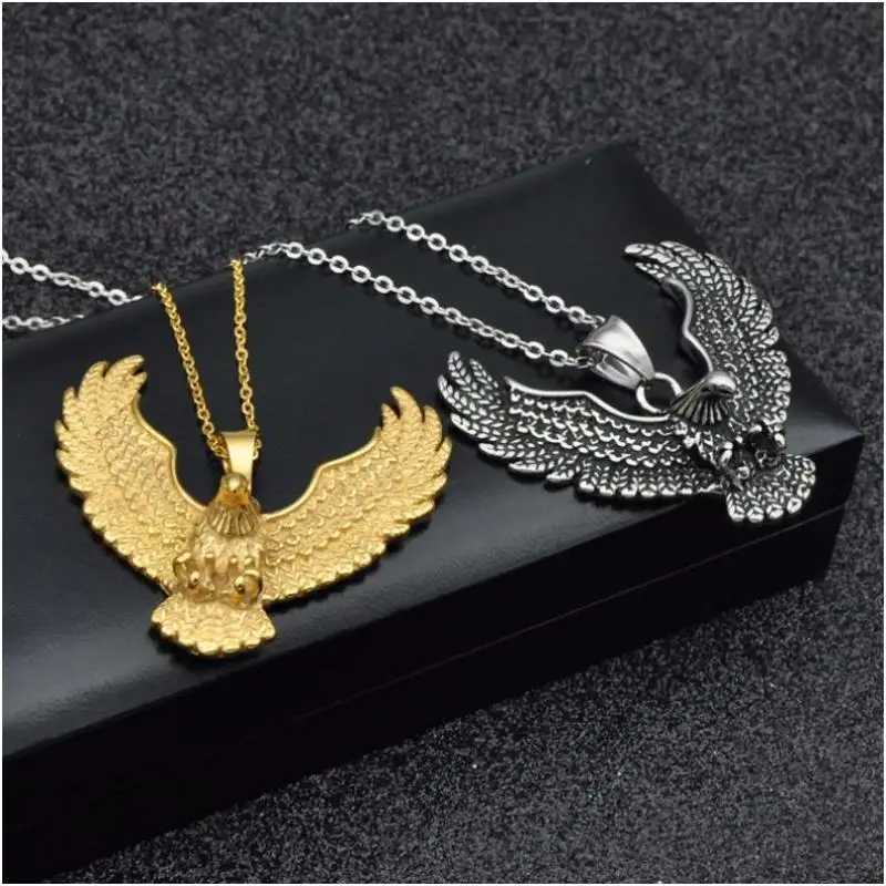 Personalized Charm Fashion Hip Hop Pendant Necklace Mens High Quality Punk Rock Jewelry X250224