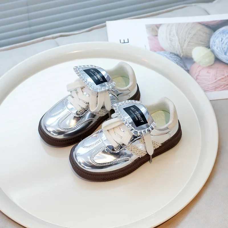 2024 Spring Autumn New Children Casual Shoes for Girls Fashionable Korean Style Soft Anti-slippery Versatile Chic Versatile Shoe X2502241