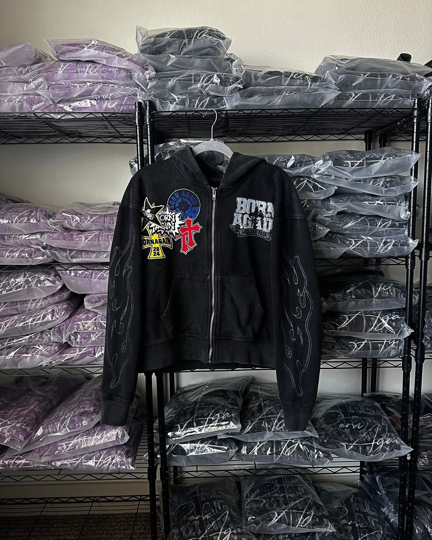 Hip Hop Grunge Y2K Streetwear Hoodie Womens Letter Pattern Print Zip up Sweatshirts Hooded Vintage Retro Pullover Tops 250224