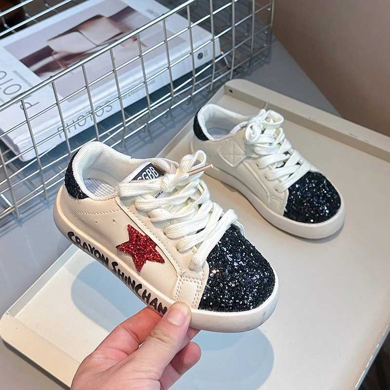Girls Shoes 2024 Spring New Casual Edition Little Girl Star Sports Shoes Spring/Summer Childrens Sports Shoes X250224