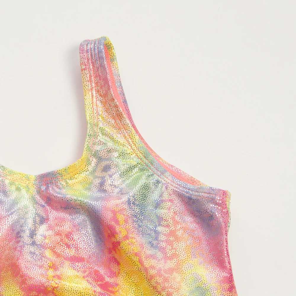 New Bow Deco Children Girls Kids Swimwear Shinning Gradient One Piece Swimsuit Summer Child Beachwear Baby Bathing Suit Monokini X250224