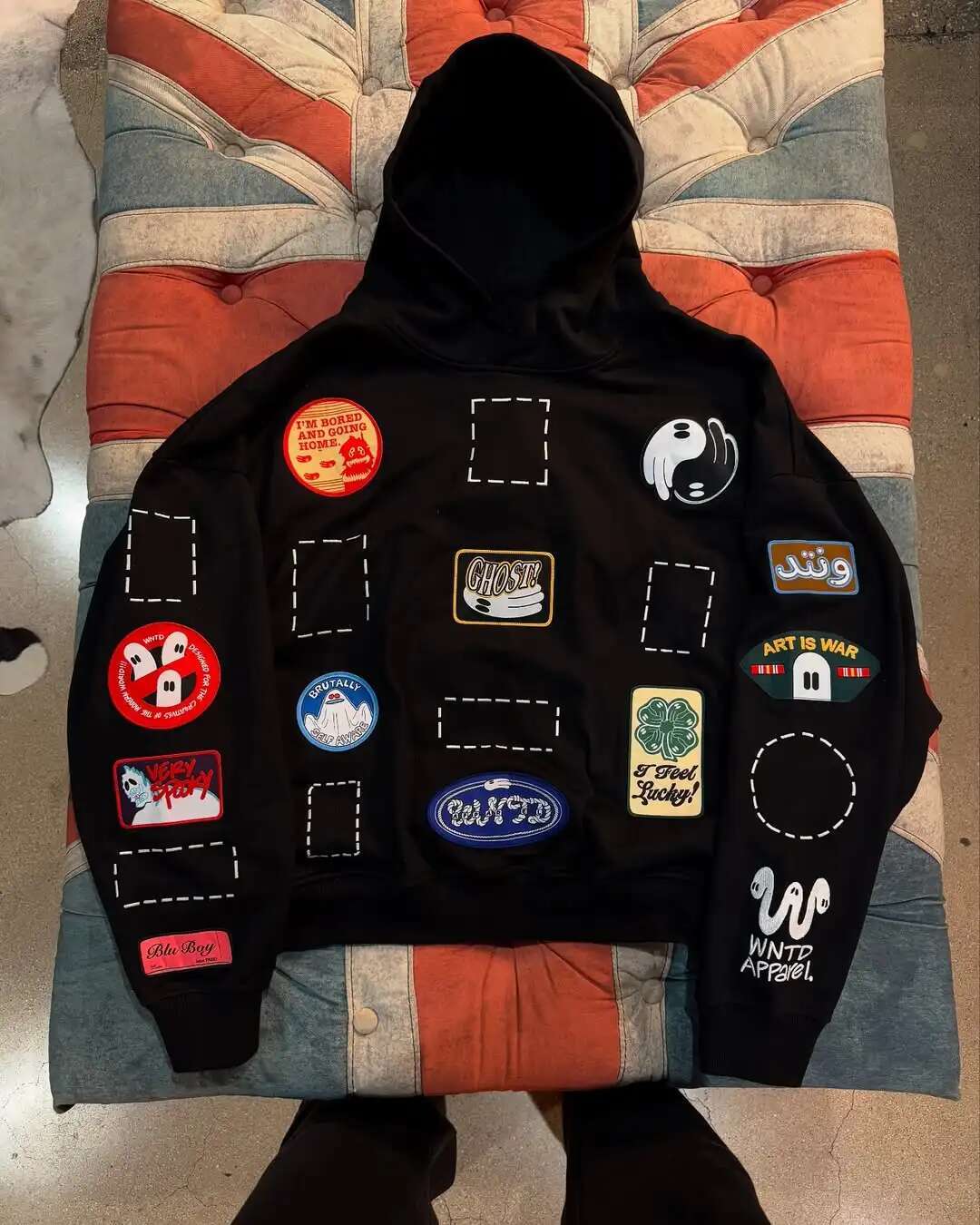 Y2K American Style New Personalized Design Printed Pullover, Gothic Retro Cotton Loose Fitting Clothing, Couple Sports Shirt