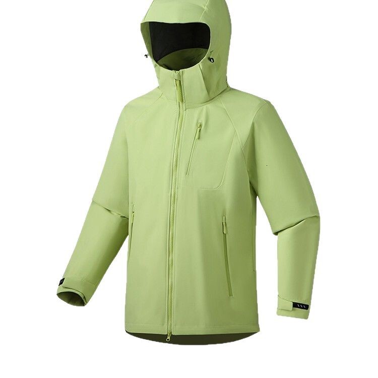 Ddmyoutdoor New Spring Outdoor Sports Fashion Casual Soft Shell Men Windproof And Waterproof Jacket For Women New Breathable Hooded Design Jackets