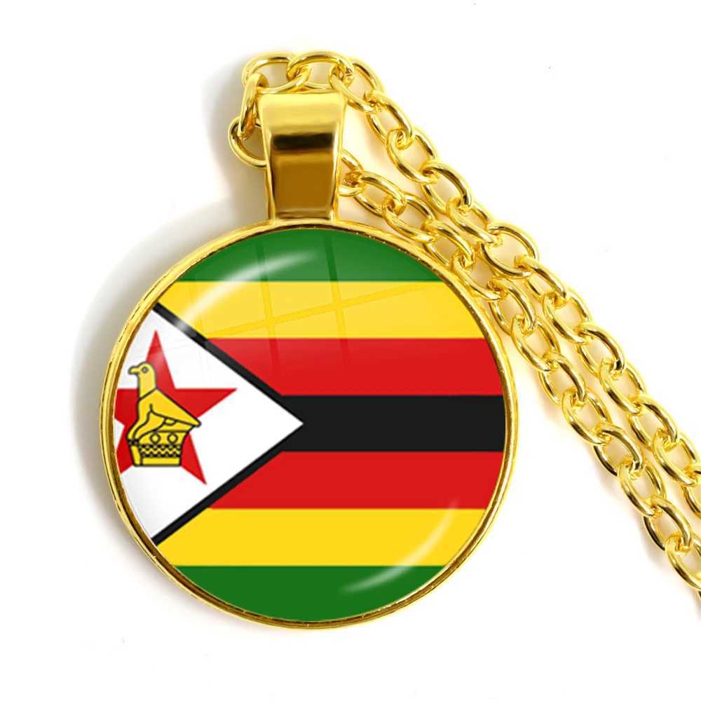 Malta Zambia Zimbabwe Latvia Armenia Azerbaijan Saudi Arabia UAE Morocco National Flag Cabochon Pendant Necklace Jewelry X250224