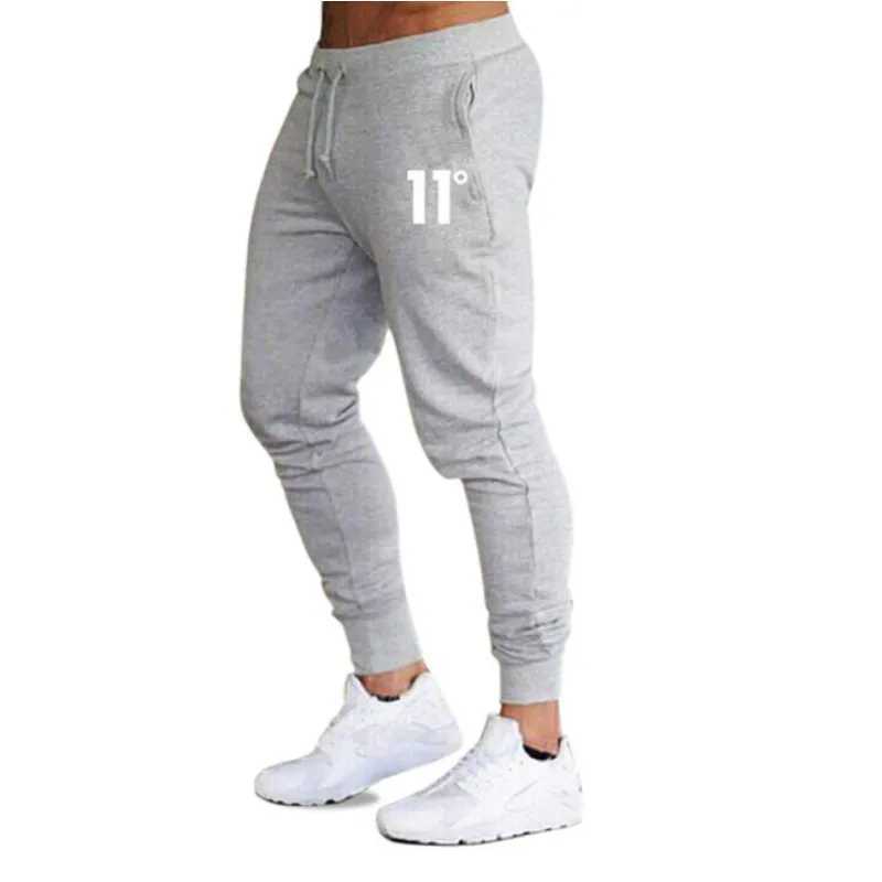 Hot Mens Casual Slim Fit Tracksuit Sports Solid Male Gym Cotton Skinny Joggers Sweat Casual Pants Trousers W250225