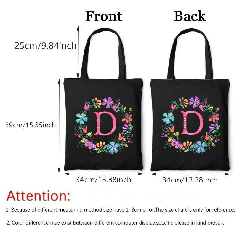 Customized Canvas Bags Shopper Shoulder Bag Big Women Designer Handbags Shopping Tote Casual Woman Grocery Customizable Fabric Z250224-1