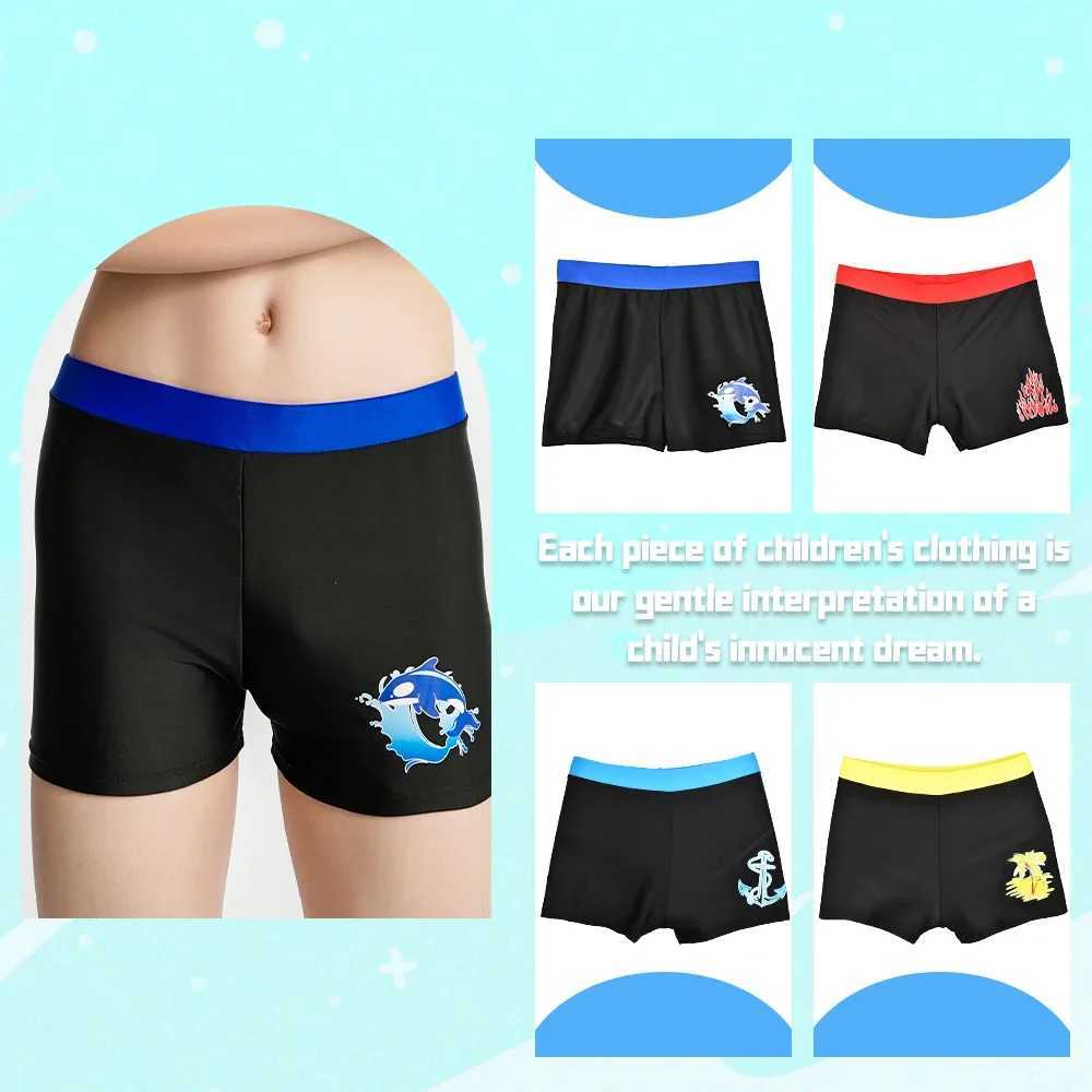Children Summer Swimwear Trunks Kids Swimming Trunks Cute Boy Quick Dry Beach Swimsuit Boys Clothing Swimming Shorts Boys X250224