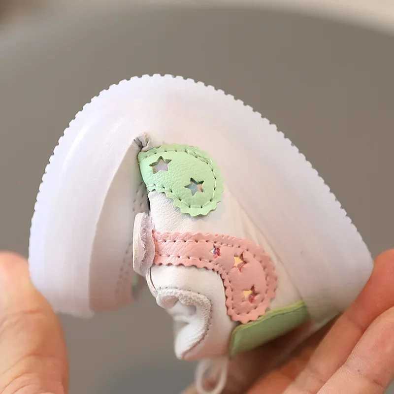 Spring Autumn Baby Girls Led Light Shoes Childrens Sneakers Toddler Glowing Shoes Girls Outdoor Breathable Shoe W250225