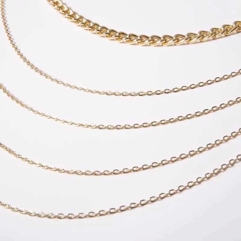 37JB Body Chain Waist Chains with Long Tassel Decor Party Night Club Body Shinning Jewelry Accories for Women and GirlsXJ250224