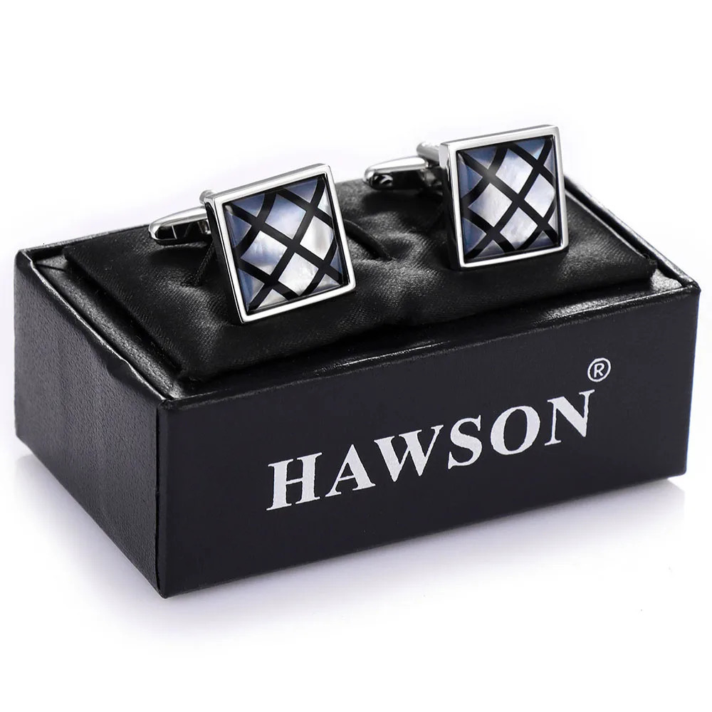 Mens mother of pearl cufflinks silver 250220