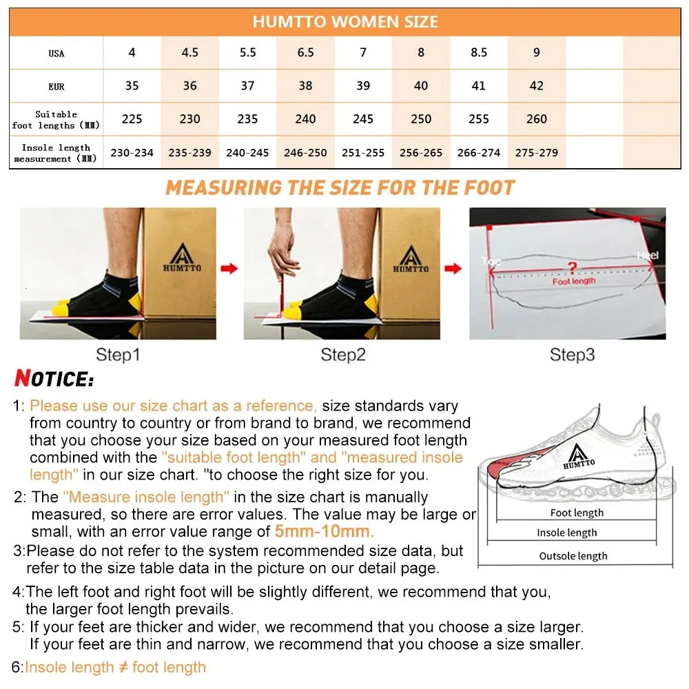 HUMTO Summer Hiking Shoes Outdoor Womens Sandals Breathable Water Beach Womens Sandals Camping Climbing Aqua Sports Shoes HT-9602 250221