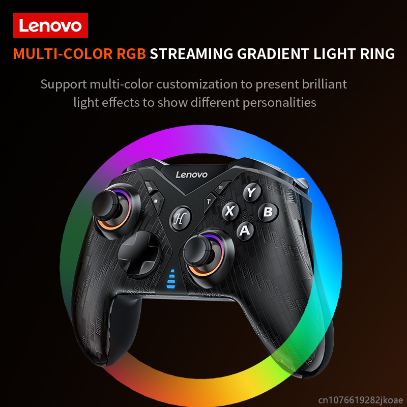 New Lenovo S05 GamePad Support Wired/Wireless Bluetooth/2.4G Receiver Connection Adaptation Switch/Computer PC/Android TV 600mAh