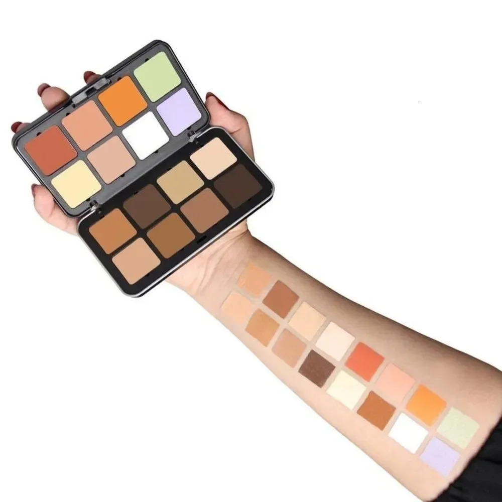 16 Colour PROFESSIONAL Makeup Conceal Correct Contour Palette Concealer Finishing Contour Eye Shadow Cream 250222