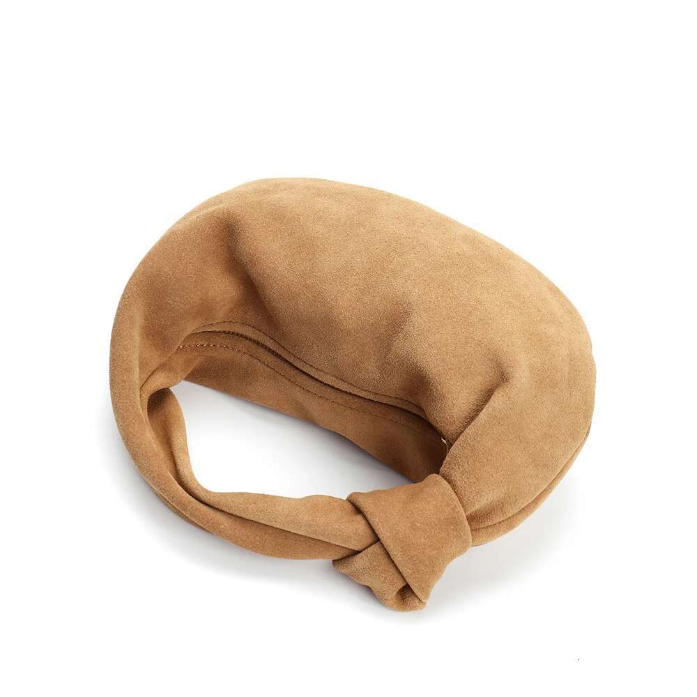 Classic Large Small Winter Nubuck Travel Armpit Tote Grey Suede Cow Leather Women Handbag