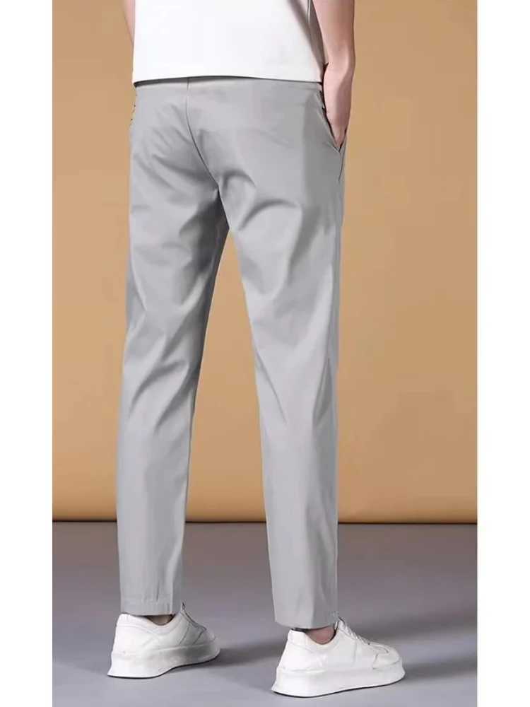 Fashion Mens Pants Summer Suit Casual Pants Korean Mens Pants Joggers Men Streetwear Casual Sports W250225