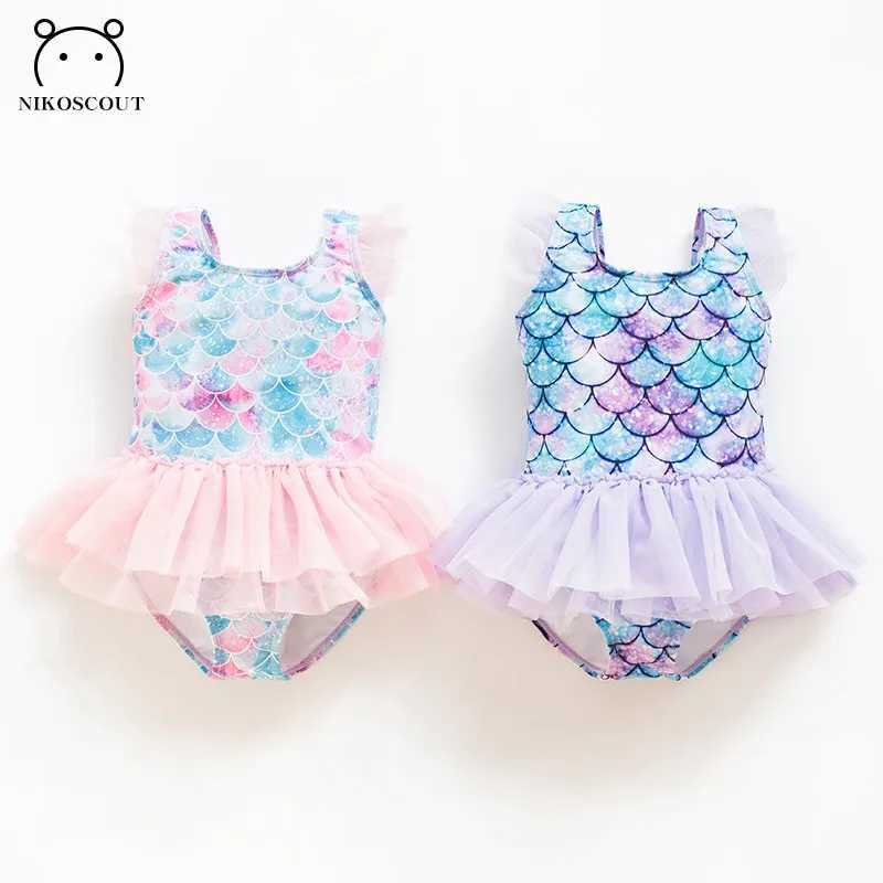 Swimsuit Girl Baby Mermaid Swimsuit Baby Skirt Princess Childrens Swimsuit Bikini Beach Vacation Cute X250224