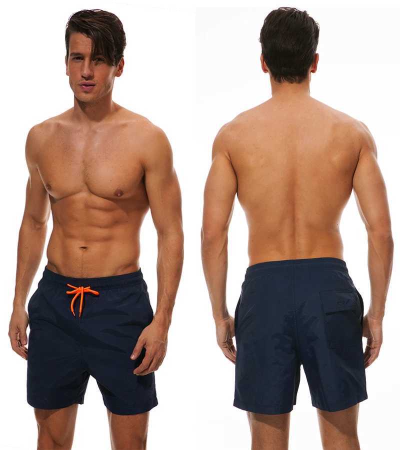 ESCATCH Mens Swimwear Swim Shorts Trunks Beach Board Shorts Swimming Pants Swimsuits Mens Running Sports Surffing Shorts W250224