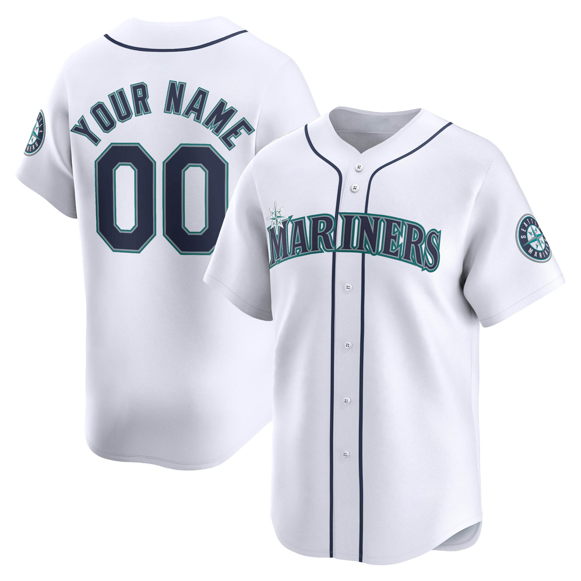 44 Julio Rodriguez 3 JP Crawford 17 Mitch Haniger Cal Raleigh Luke Raley Randy Arozarena George Kirby Logan Gilbert Baseball Jerseys Custom City Marin