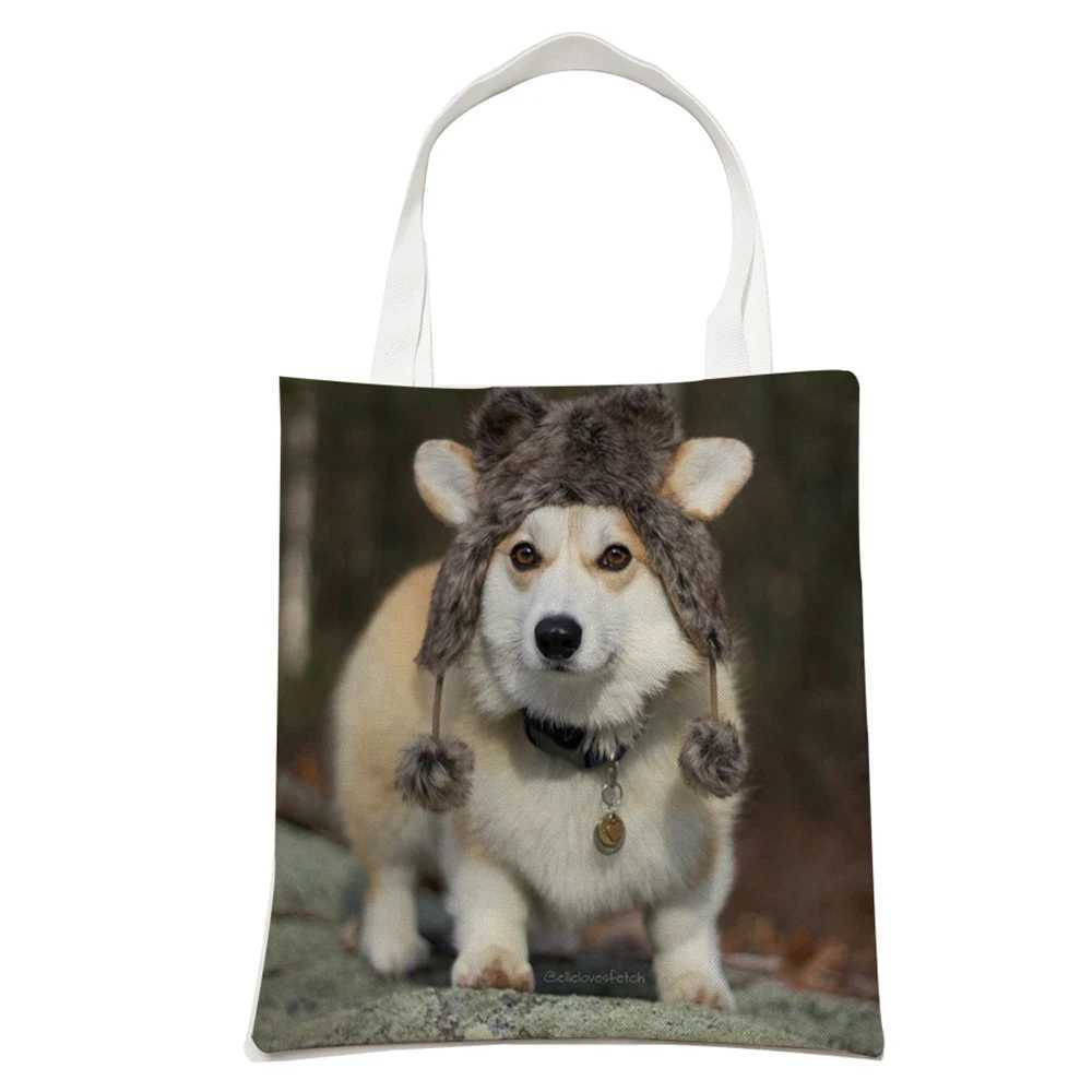 Customized Women Tote Bag with Print Custom Your Pictures Fashion Canvas Shopping Shoulder Bags Drop Shipping Z250224