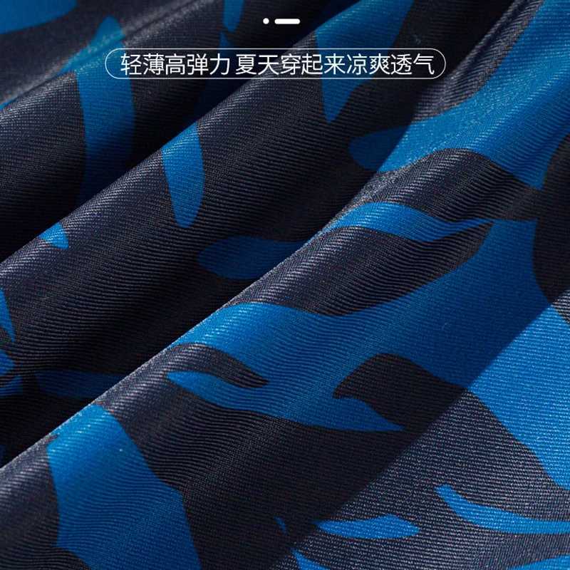 YUKE Summer Quick-dry Swimming Trunks Shorts Men Swimsuit Beach Pants Print Bathing Suit Plus Size BoxerXJ250224