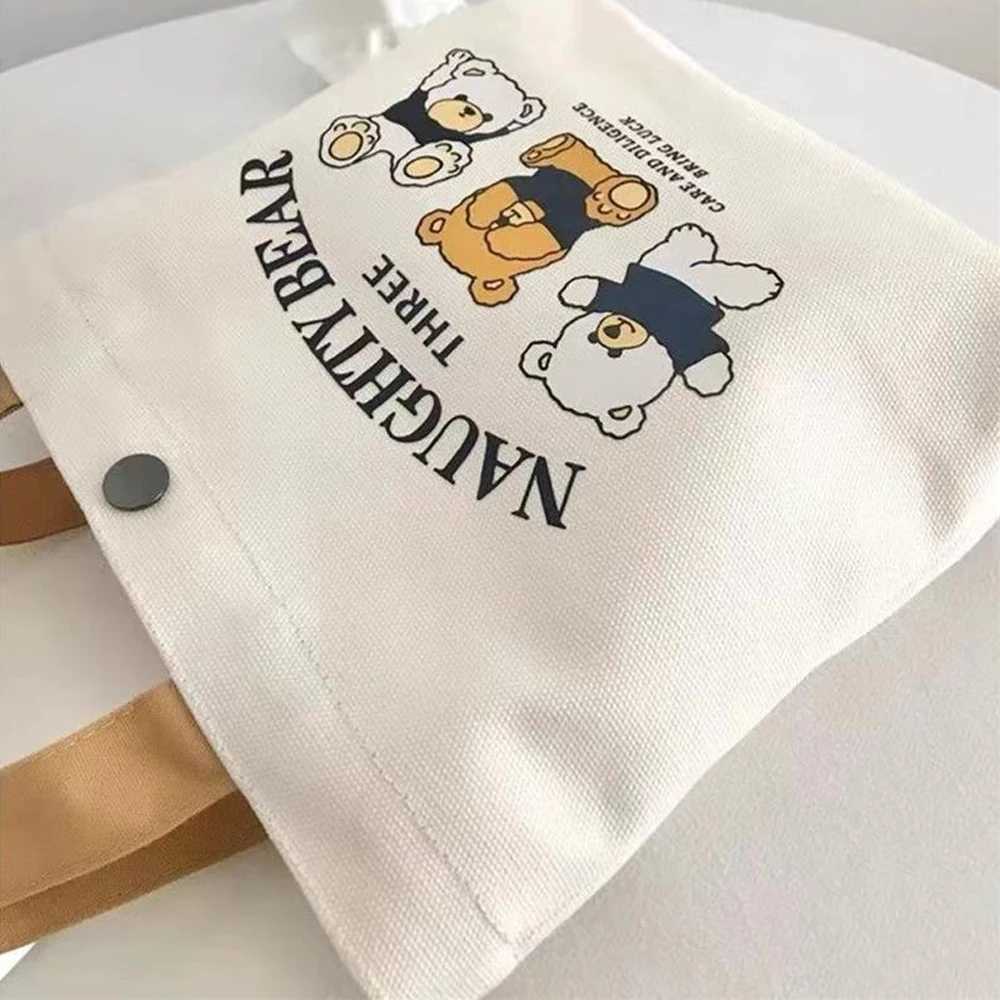 Women Tote Small Canvas Food Bag Japanese Peach Lunch Bag Korean Mini Handbags Lunch Box Cloth Picnic Travel Ben to Storage Bags Z250224